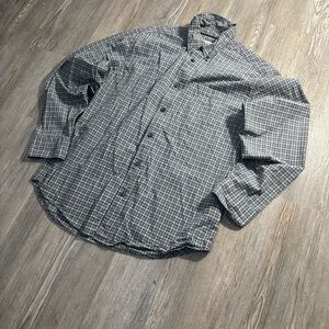Old Navy Gray Casual Button Down Shirt